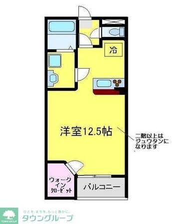 レオパレスマンダリーヌ 26571の物件間取画像